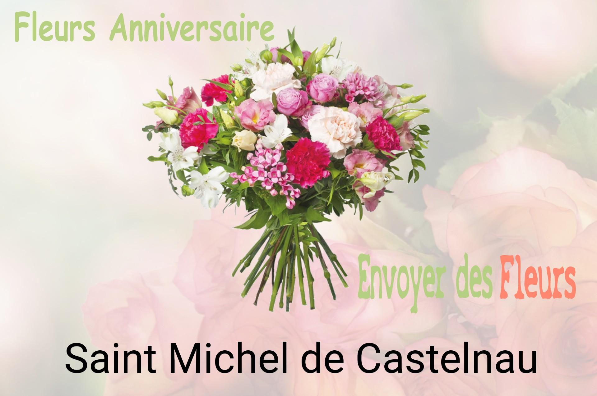 Bouquet de fleurs d’anniversaire livré à Saint-Michel-de-Castelnau