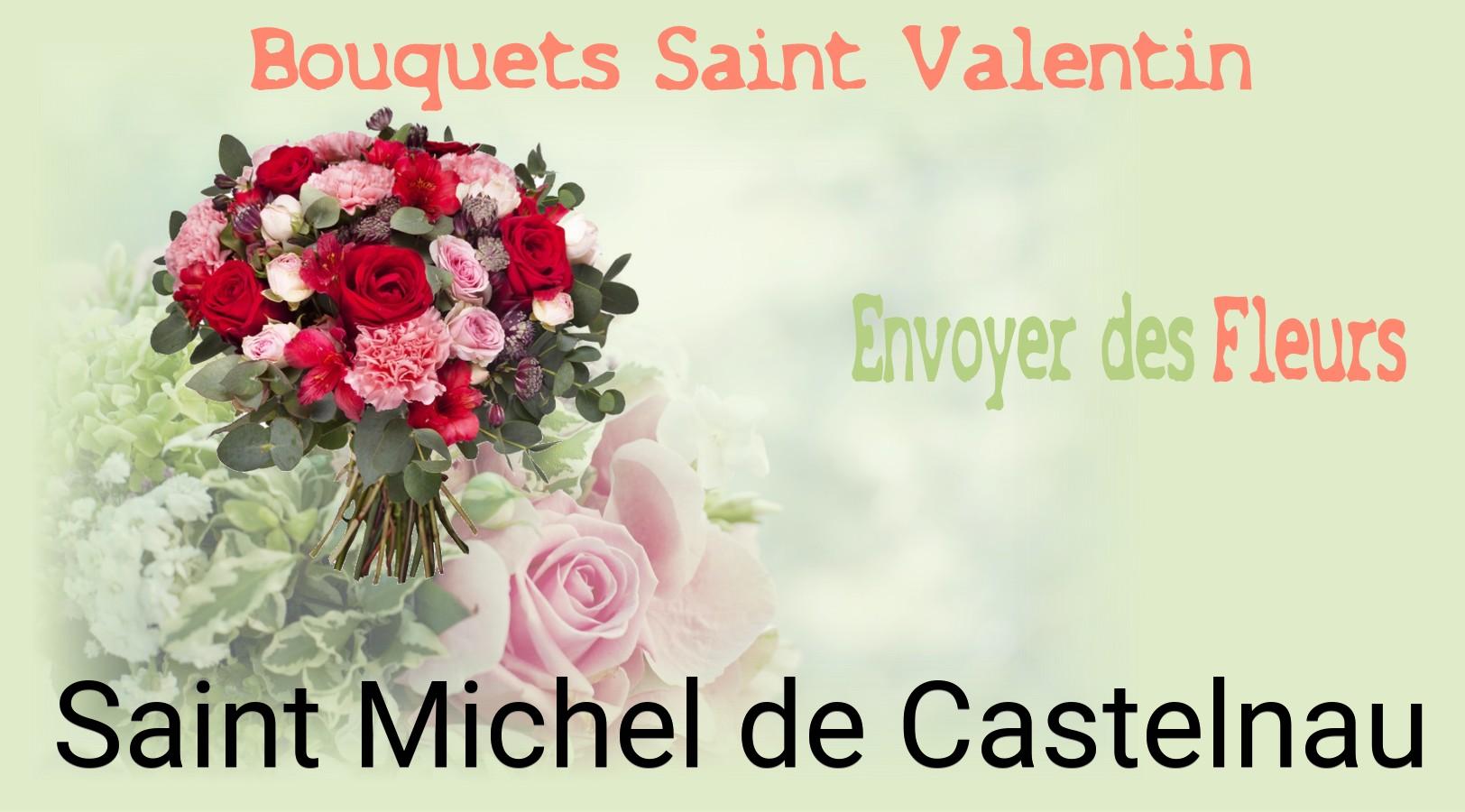 Roses de Saint-Valentin livrées à Saint-Michel-de-Castelnau